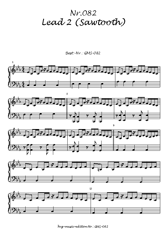 P.J. Kunz-von Gymnich: Das GM-Spielbuch: Nr.082: Lead 2 (Sawtooth)
